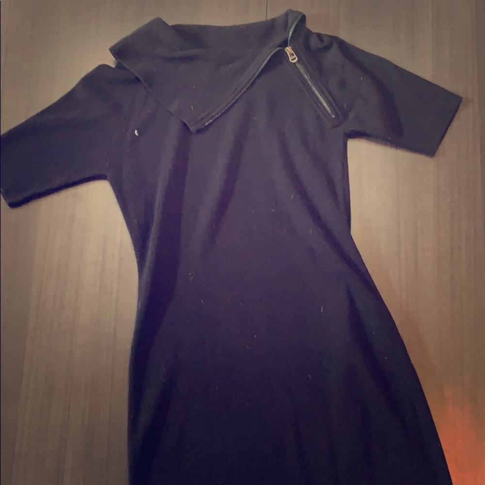 Black sweater Dress